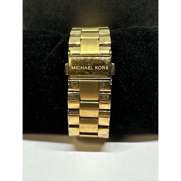 Michael Kors Slim Runway MK3335 Women\'s Gold Tone Analog Dial Wrist Watch JNA236 main image 8